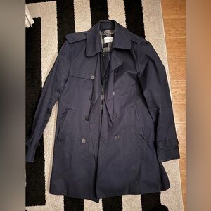 Sandro Blue Peacoat Size XL